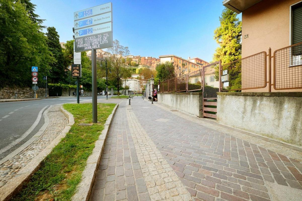 100M Dalla Funicolare Di Citta Alta- 10 Ospiti Bergamo Exteriér fotografie
